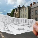 Camera vs Pencil by Ben Heine