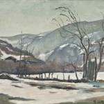 3340_900x650 Raffaele De Grada, Nevicata