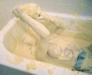 esploso il bagno schiuma