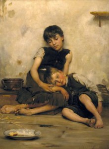 Thomas Kennington, Orfani, 1885
