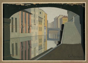 Antonio-Calderara-Milano-il-Naviglio-1928