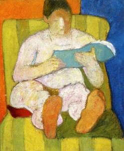 Siro Penagini, Nudo che legge (1906)