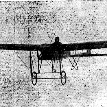 Pasqua 1911, il primo volo su Bergamo