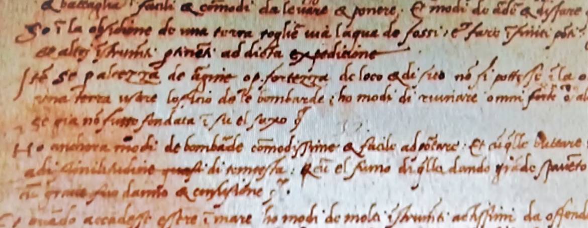 Leonardo, un CV capolavoro