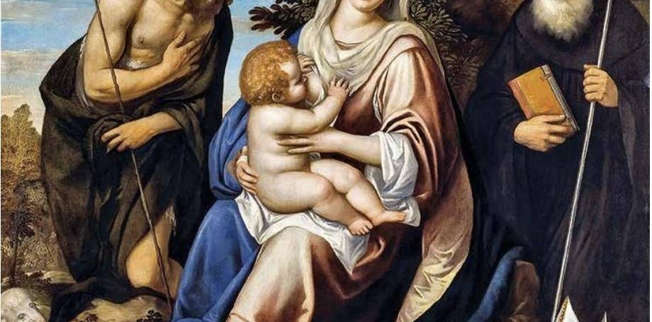 Una tavolozza di colori per il manto di Maria