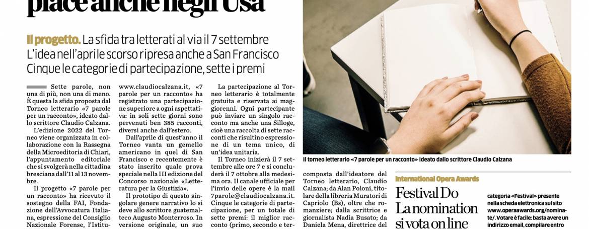 7 parole in grande spolvero sull’Eco