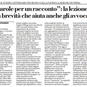 La lezione della brevità